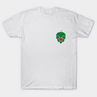 Beer Hops With Heart T-Shirt